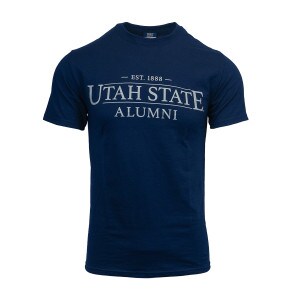 utah state university alumni tshirt navy